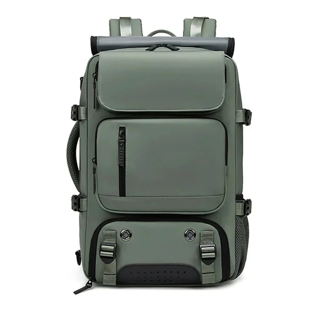 Nuxetia - Large Waterproof Travel Backpack with USB Charging Port