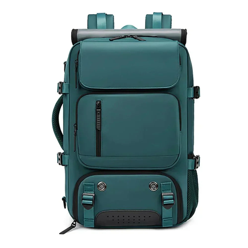 Nuxetia - Large Waterproof Travel Backpack with USB Charging Port
