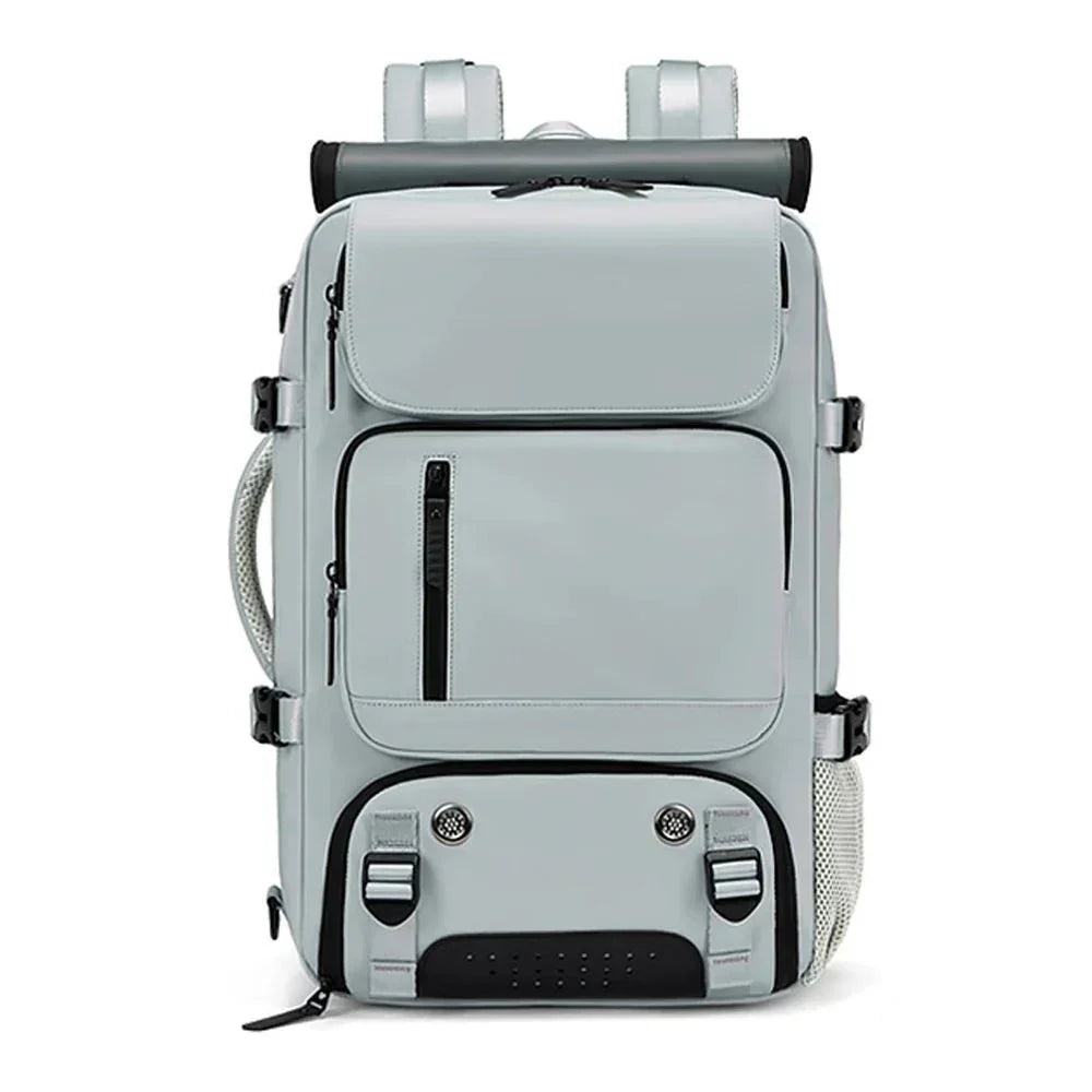 Nuxetia - Large Waterproof Travel Backpack with USB Charging Port