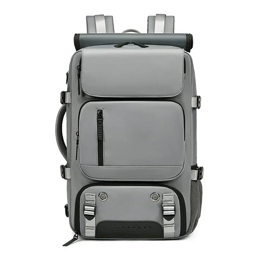Nuxetia - Large Waterproof Travel Backpack with USB Charging Port