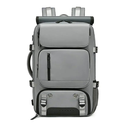 Nuxetia - Large Waterproof Travel Backpack with USB Charging Port