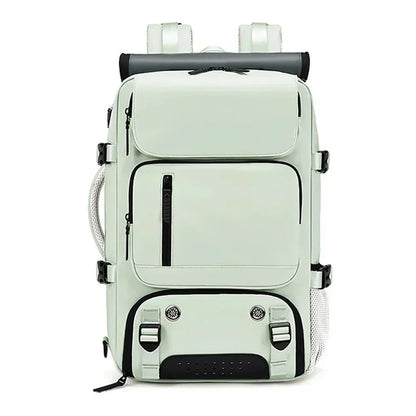 Nuxetia - Large Waterproof Travel Backpack with USB Charging Port