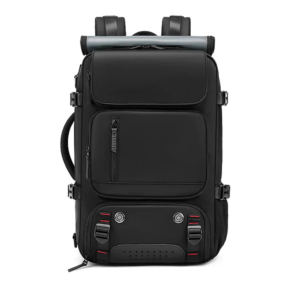 Nuxetia - Large Waterproof Travel Backpack with USB Charging Port