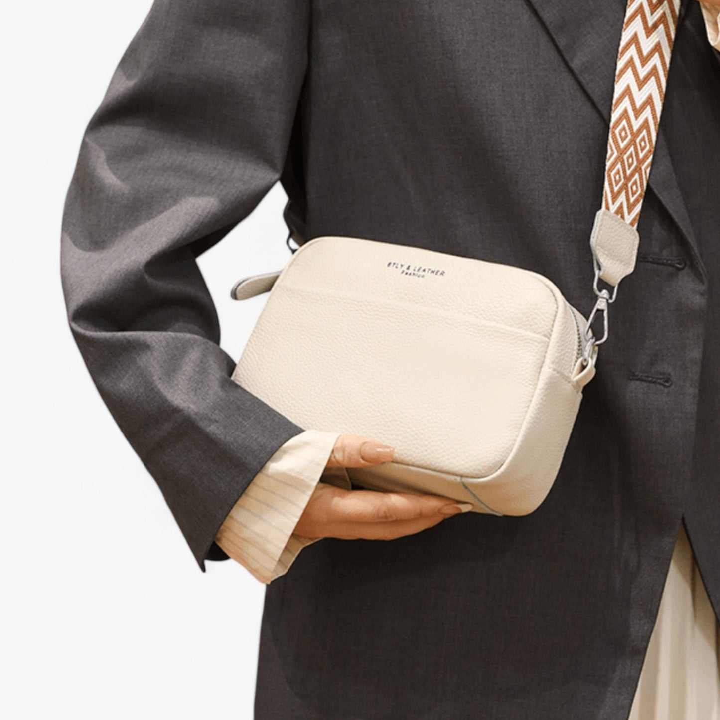 Nuxetia – PU Leather Crossbody Bag for Women – Compact Shoulder Bag