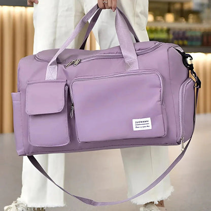 Nuxetia - Waterproof Weekend Bag with Shoe Compartment