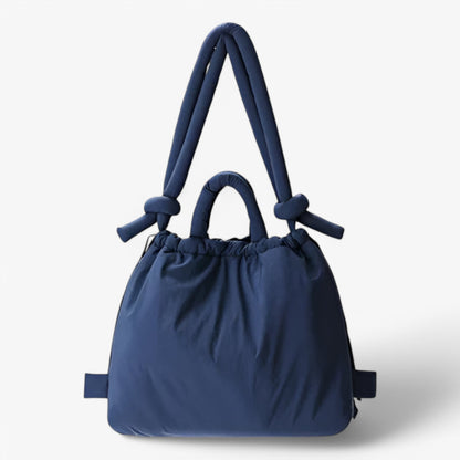 Nuxetia - Women’s Quilted Puffer Handbag with Adjustable Shoulder Strap