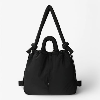 Nuxetia - Women’s Quilted Puffer Handbag with Adjustable Shoulder Strap